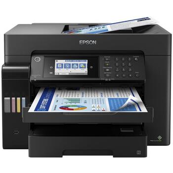 Epson EcoTank L15160 C11CH71402, A3+, 25 стр/мин, 2400 x 1200 dpi, Wi-Fi, ADF, 4-чернила, сенсорный экран (C11CH71402)