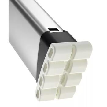 HAILO Living nomaināmu uzliku komplekts 039947001, 4 uzlikas, 2 kronšteini, konsole, EasyClix (039947001)