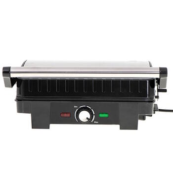 XL настольный электрический гриль с 2800W высокомощным двусторонним грилем черный нержавеющая сталь AD3051 Adler (AD 3051)