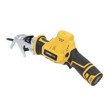 Akumulatora zobenzāģis 12V, 2x2Ah, 5 piederumi, POWX0398 POWERPLUS (POWX0398)