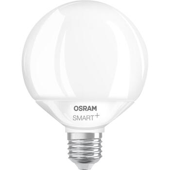 Osram умная светодиодная лампа SMART+ MATTER Globe 95 100 827 865 TW 4058075851184, E27, 14Вт, 1521лм, 2700-6500K, Wi-Fi, Matter (4058075851184)