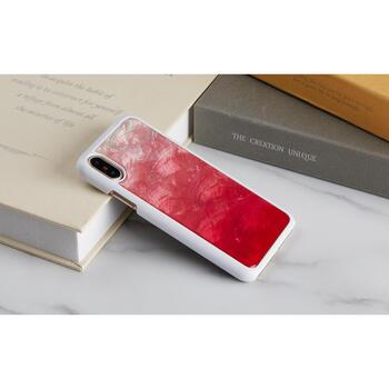 Ikins Aizmugurējais vāciņš K1627H, Rozā, Apple iPhone XS/X, 5.8'', perlamutrs, polikarbonāts (K1627H)