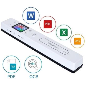 IRIS IRIScan Book 7 464669, dokumentu skeneris, 600 dpi, A4, USB-C, akumulators (464669)