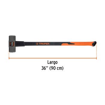 Veseris 4.5kg, stikla šķiedras rokturis 91cm MD-10F Truper (MD-10F)