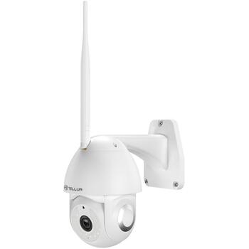 Tellur умная WiFi уличная камера TLL331451, 3MP, Ultra HD, наклон 0°~+120°, панорамирование 0~350°, IP65 (TLL331451)