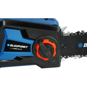 Blaupunkt Цепная пила CS4120, 18 В, 300 мм, 4,95 м/с, 2600 об/мин, 263 мм, бесщеточный мотор, автоматическая смазка (CS4120)