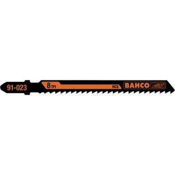 Figūrzāģa asmeņi T-shank 4-1.25x100mm 8TPI 5gab. Bahco (91-023-5P)