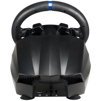 Subsonic Гоночный руль SV 950 SA5640-NG, 270-900°, 14 кнопок, USB, 26.5см, совместим с PS4, Xbox One, Windows (SA5640-NG)