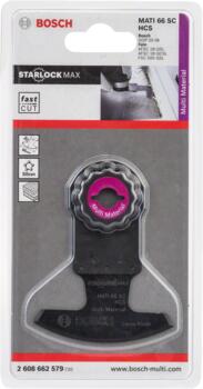 Segmentzāģis Starlock MATI 66 SC, ātriem un plašiem griezumiem, 2608662579 BOSCH (2608662579)