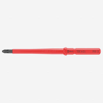 Wera 05006511001 VDE 62 i Phillips отвертка лезвие, PH2, 157мм, 1000В, изолированный (05006511001)