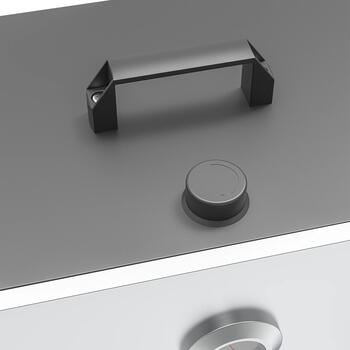 Browin 330260 электрическая коптильня с термостатом, 1600 Вт, 220-240 В, 50 Гц, IPX4, 0,8 мм, 8 кг/6 кг, 3 решетки, поддон (330260)