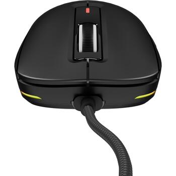 Genesis datorpele Krypton 660 NMG-2189, optiskā, USB Type-A, 12000 DPI, 6 pogas, RGB apgaismojums, melna (NMG-2189)