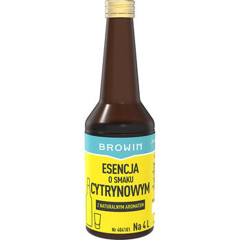 Browin Citrona aromāta esence, 404181, 40ml, 4L dzēriena pagatavošanai, dabīgā aromāta klātbūtne (404181)
