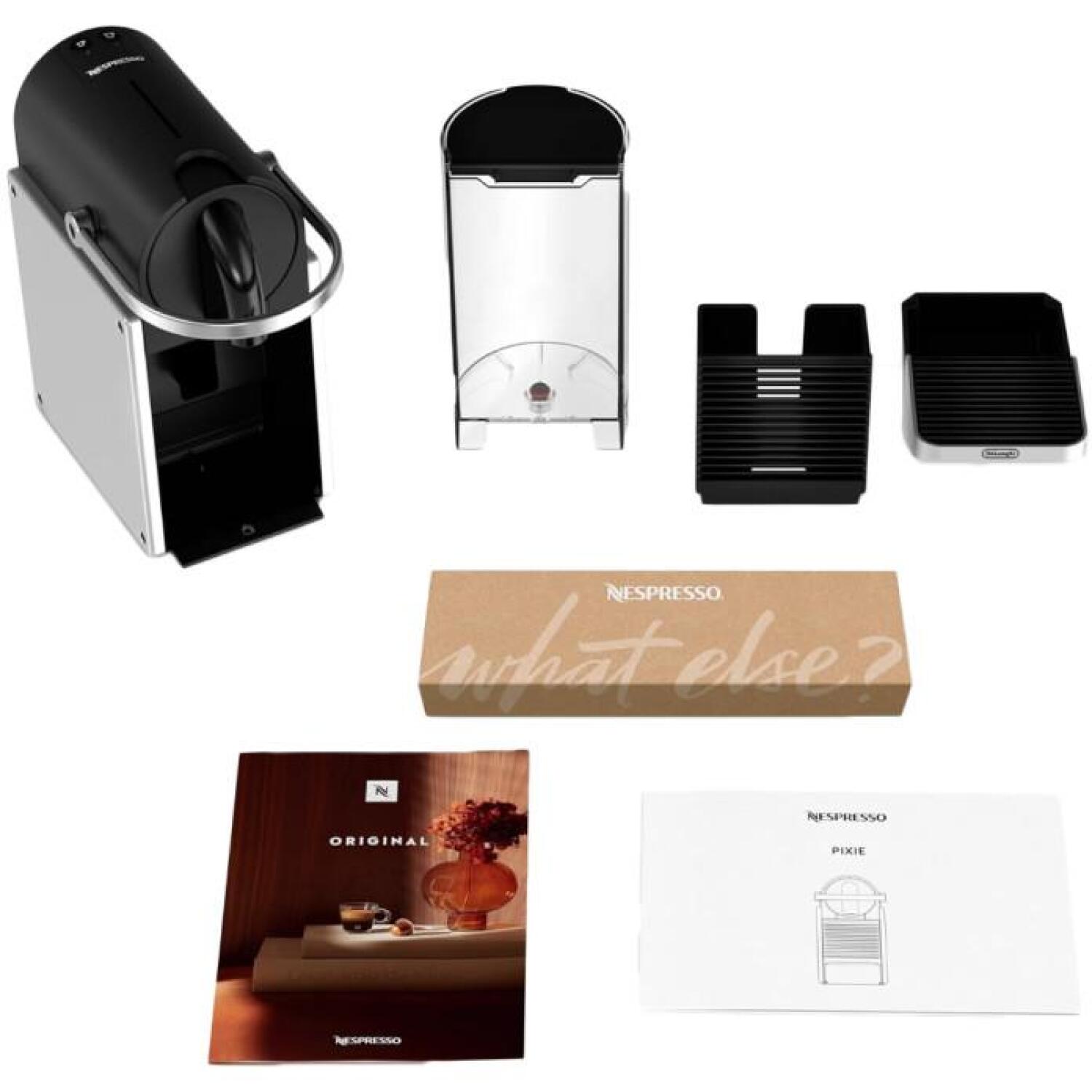 Delonghi Кофеварка EN127.S, 1260 Вт, 19 бар, Капсула, 1 Л, Серебристый (EN127.S)