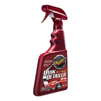 Meguiar's A3316 Deep Crystal Быстрый спрей детейлер, усиливает блеск и защиту между вощением 473 мл (A3316)
