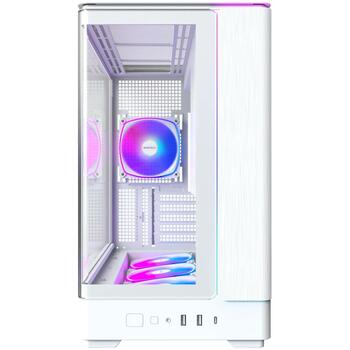 Montech Kaste KING 15 PRO (W), Midi Tower, 2xUSB 3.0, 1xUSB Type-C, 2x2.5