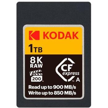Kodak CFexpress Type A 1 Tb EKMCFXA1TK, 1000GB, 900MB/s, 850MB/s, VPG 200, Тип A CFexpress (EKMCFXA1TK)