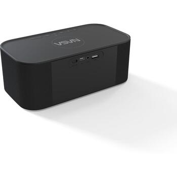Nasa Bluetooth динамик/ будильник/ беспроводное зарядное устройство SPC800, 10W RMS, 5W беспроводная зарядка, Bluetooth 5.0 (SPC800)