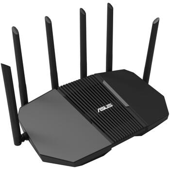 Asus маршрутизатор 90IG0A30-MO9C10 Wi-Fi 7 9400 Мбит/с, Три диапазона, 4x 2.5G порта, AiMesh, 6 антенн, Черный (90IG0A30-MO9C10)