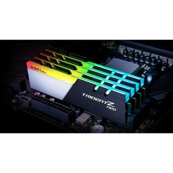 G.Skill память DIMM F4-3600C16D-32GTZNC 32 ГБ, DDR4, 3600 МГц, 288-pin, CAS 16, Двухканальная, Радиатор, RGB подсветка (F4-3600C16D-32GTZNC)