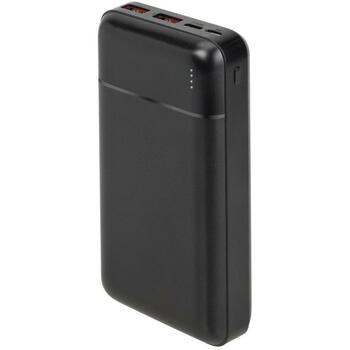 Rivacase Power Bank VA2102 BLACK, 20000 мАч, 22.5 Вт, 2x USB Type-A, 1x USB Type-C, светодиодный индикатор (VA2102 BLACK)