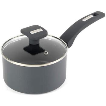 Salter Alto кастрюля BW14718, 16см, алюминий, серый, с крышкой, 8см высота, совместима со всеми плитами (BW14718)