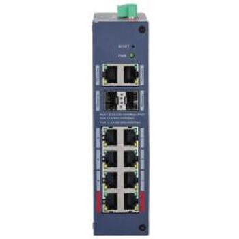 Dahua CHS4212-8GT-110 управляемый коммутатор, 10xRJ-45, 10xGigabit, 2xSFP, PoE, 24 Gbit/s, 110 W (CHS4212-8GT-110)