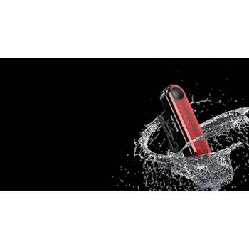 Superfire BTL01 aizmugures velosipēda lampa, USB, 230mAh, 20g, 3.7V, IP44, 4 režīmi, akumulators (BTL01)