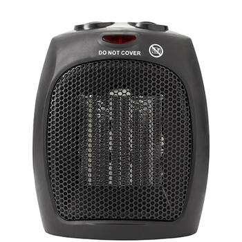 Kompakts un efektīvs turbo sildītājs ar ventilatoru 2 jaudas līmeņiem 1500W Melns AD7702 Adler (AD 7702)