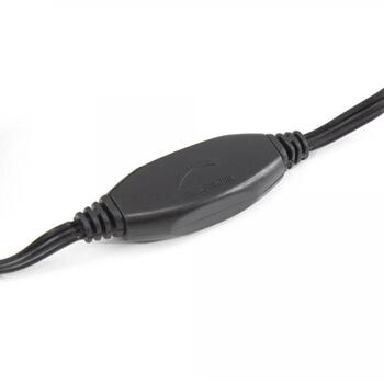 Sbox Наушники HS-201, 30mm, 20Hz-20kHz, 32Ω, 105dB±3, многопозиционный, 1,8m, черный, проводные, с микрофоном (HS-201)