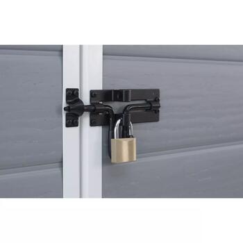 Keter Садовый сарай Manor Pent 6x4 29199514, 183,5x111x200,5см, 42кг, напольная панель, окно, вентиляция, запираемая дверь (29199514)