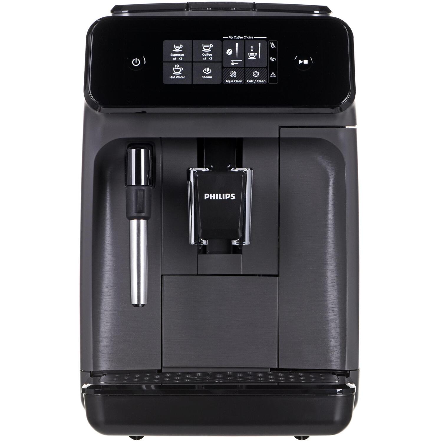 Philips EP1224/00 кофемашина, 1500Вт, 15бар, 1.8л, 275г, 12 степеней помола, сенсорный экран, TFT-дисплей, керамические жернова (EP1224/00)