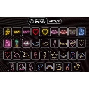 Manta Неоновые огни SNL08PKT, 5W, 5V, 2м кабель питания, яркие цвета, удобный выключатель (SNL08PKT)