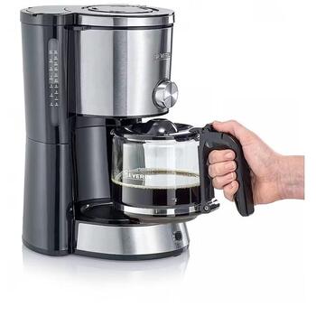 Severin Кофеварка 4825, 1000 W, 1.25 l, фильтрованное кофе, автоматическое отключение, индикатор уровня воды (4825)