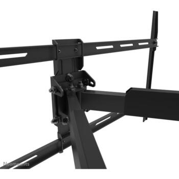 Neomounts настенный крепеж WL40-550BL18 полный поворот, 43-75 дюймов, 45 кг, VESA 200x100-800x400 мм, 5,5-71 см, черный (WL40-550BL18)