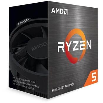 Amd Ryzen 5 5600X процессор 100-100000065BOX, 3.7 GHz, AM4, 32 MB L3, 6 ядер, 12 потоков, 65 W TDP (100-100000065BOX)