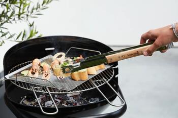 Barbecook grila knaibles gaļas un dārzeņu apgriešanai 40cm FSC sertificēts koka rokturis BC-ACC-7069 (BC-ACC-7069)