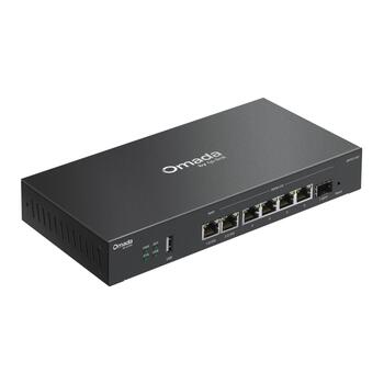TP-Link Omada ER707-M2 VPN-маршрутизатор, 2.5G+GbE, 6 портов, 1GB DDR4, 500K сессий, SSL/IPSec/WireGuard (ER707-M2)