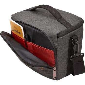 Case Logic Era CECS103 OBSIDIAN, сумка через плечо для DSLR-камеры, 340г, 24.9x15x20.1см, меланжевая ткань, черный (CECS103 OBSIDIAN)