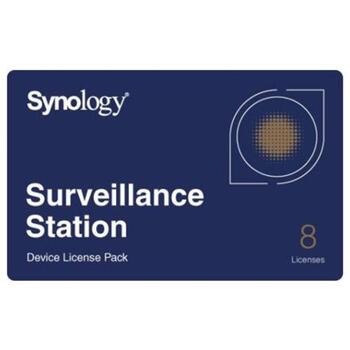 Synology Лицензия на устройство МОДЕЛЬ DEVICE LICENSE (X 8), 8 камер, поддерживает камеры наблюдения (DEVICE LICENSE (X 8))