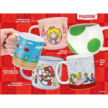 Paladone Yoshi яйцеобразная кружка PP4911NN, 650ml, 510g, Зеленая/Белая, официально лицензированный продукт Nintendo (PP4911NN)