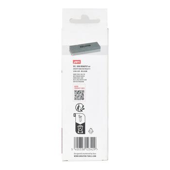 Kreator точильный камень KRTH23204, 160x5x25mm, #150, #240, средняя и мелкая зернистость (KRTH23204)