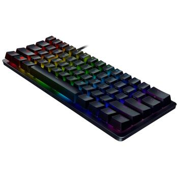 Razer Huntsman Mini 60% klaviatūra RZ03-03390700-R3N1, USB-C, RGB Chroma, Opto-mehāniskā, NORD, Anti-Ghosting, PBT taustiņi (RZ03-03390700-R3N1)