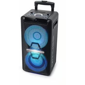 Muse Беспроводная колонка M-1920DJ, 300Вт, Bluetooth 4.1, NFC, USB, MP3, 3,5мм, 2x RCA, 2x MIC, аккумулятор, 8ч (M-1920DJ)