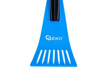 Sniega birste ar ledus skrāpi, 44 cm, izturīgs plastmasas materiāls, G73854, GEKO (G73854)