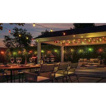 Philips Hue Festavia Globe умная уличная гирлянда 8720169371477, 7 м, 30 Вт, IP65, 500 лм, 1000-20000 K, Bluetooth, Zigbee (8720169371477)