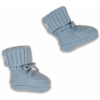 Lodger Slipper Merino vilnas čībiņas SLM 110_6-12, 6-12M, 100% merino vilna, zila, rudens/ziema (SLM 110_6-12)