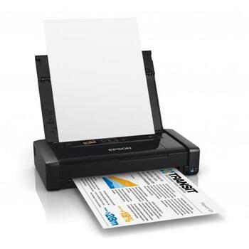 Epson струйный принтер WF-100W C11CE05403, A4, 5760x1440 dpi, 14 ppm, 11 ppm, Wi-Fi, Wi-Fi Direct, USB 2.0, ЖК-дисплей (C11CE05403)