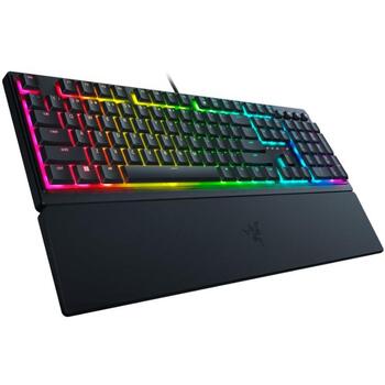 Razer Игровая клавиатура Ornata V3 RZ03-04460100-R3M1, USB, 1000 Гц, Mecha-Membrane, RGB Chroma, раскладка US, черная (RZ03-04460100-R3M1)