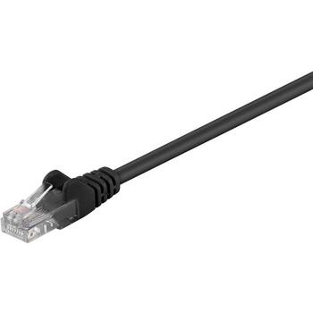Goobay сетевой кабель 68647, 2 м, CAT 5e, U/UTP, RJ-45 вилка, 8 проводов, T568B, черный (68647)